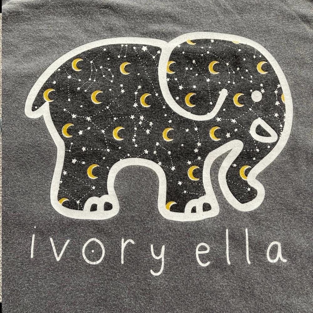 Ivory Ella Celestial Elephant Long Sleeve Tee